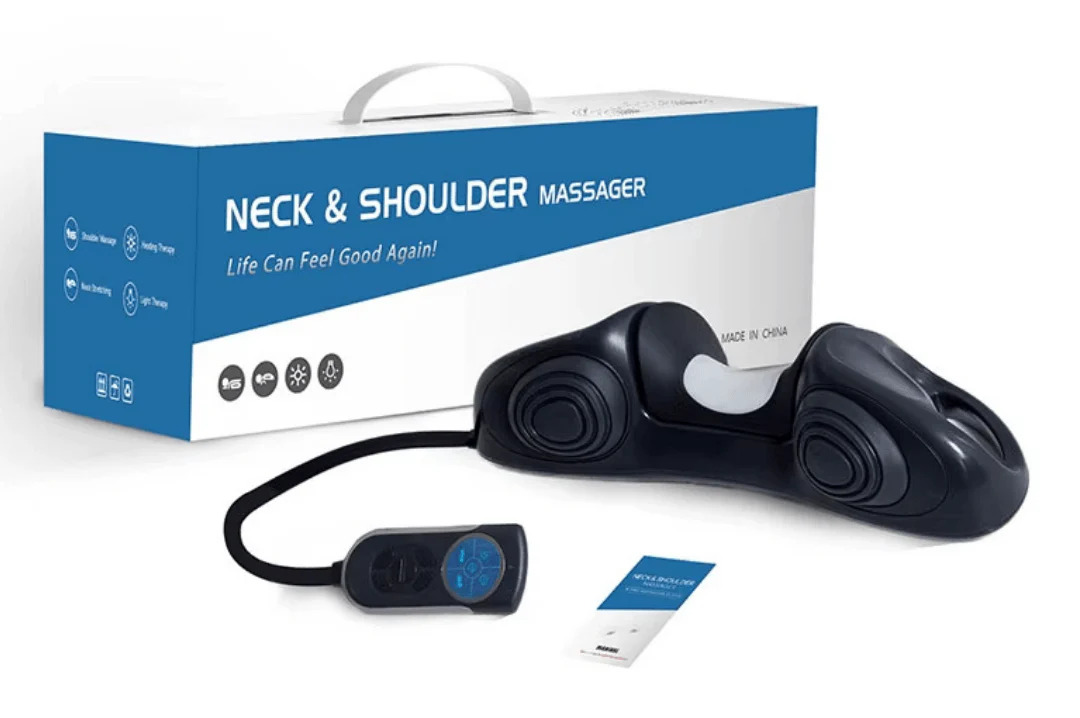 Alphay Medical Masážní přístroj na krk a ramena balení